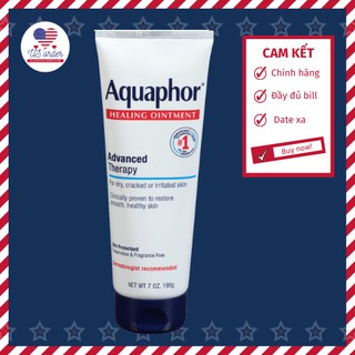 KEM DƯỠNG ẨM MẮT + MÔI: Aquaphor Healing Ointment | Advanced Therapy for Dry and Cracked Skin