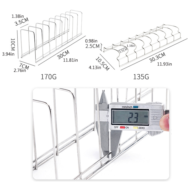 Giá Đỡ Chén Dĩa Bằng Thép Không Gỉ Thiết Kế Độc Đáo Tiện Dụng Cho Nhà Bếp