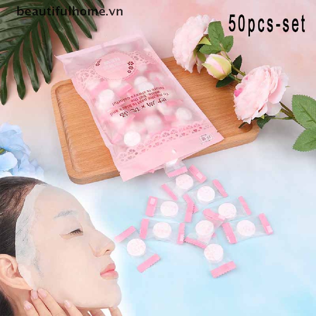 (Hàng Mới Về) Mặt Nạ Giấy Nén Chất Lượng Cao Dễ Sử Dụng