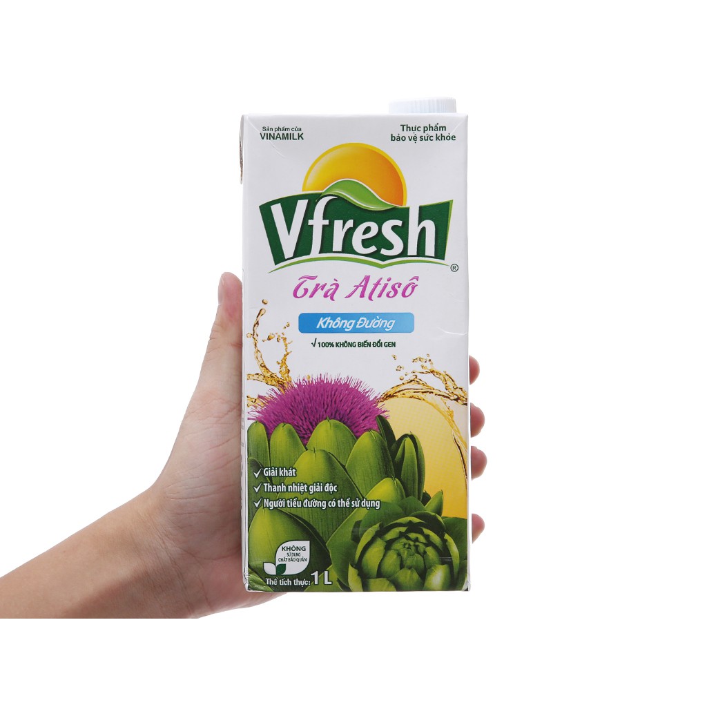 Combo 2  Trà Atiso Vfresh Không Đường 1L