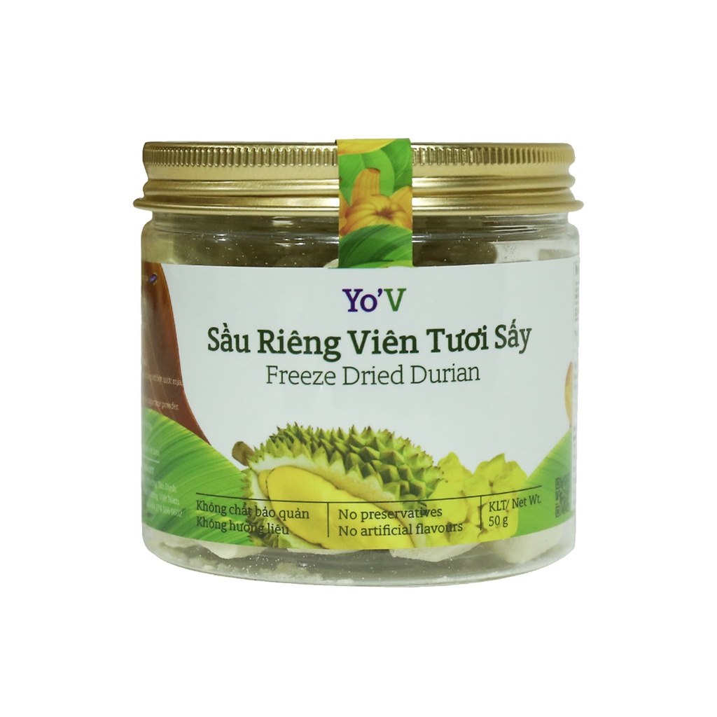 Sinh Tố Sầu Riêng Viên Tươi Sấy VINAMIT Lon 50g