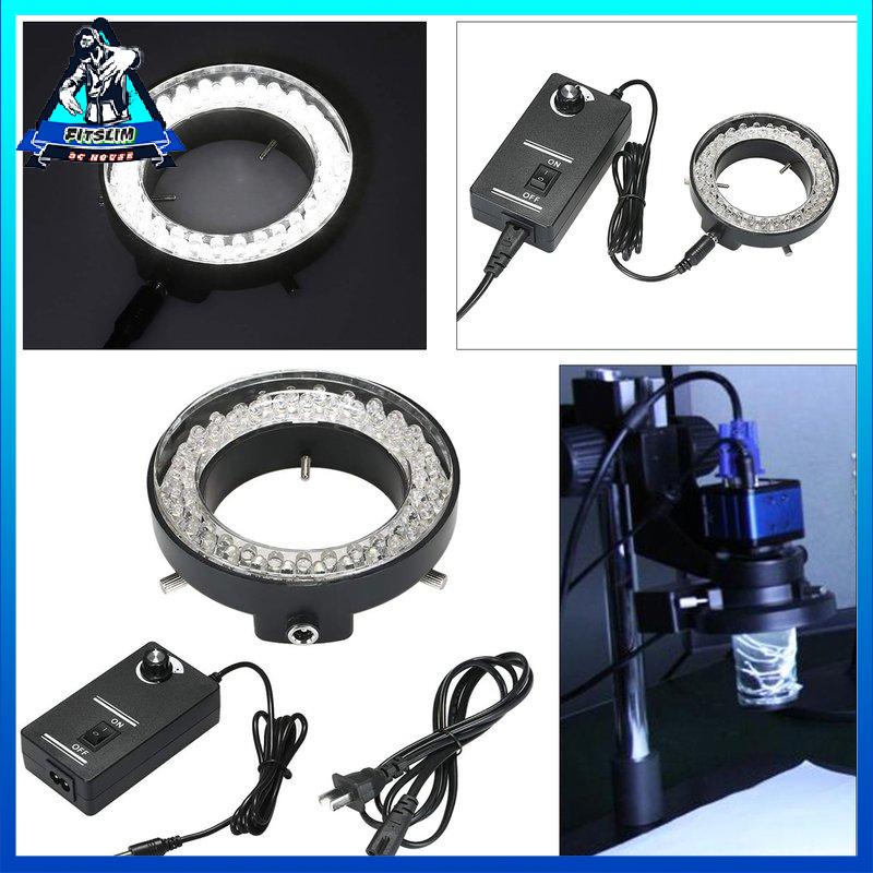 [Fitslim] Adjustable 56 LED Ring Light Illuminator Lamp for Industry Stereo Microscope