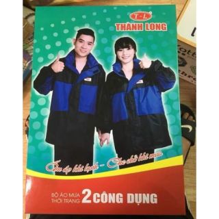 áo mưa bộ thành long 2 lớp 190k