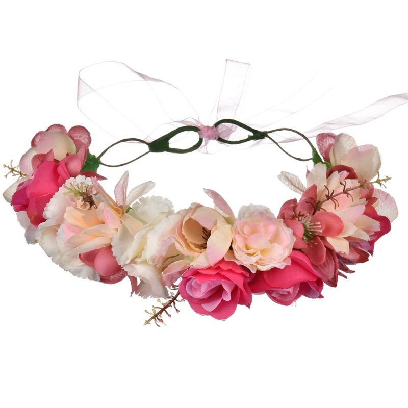 Vòng Hoa Đội Đầu Kiểu Boho Cho Nữ