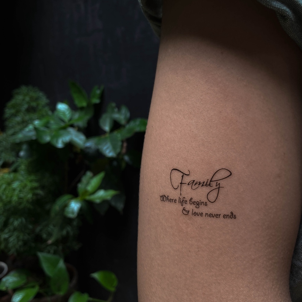 Hình xăm dán tạm thời Tattoodee 7 ngày, xăm trong 1 phút, chống nước 100%