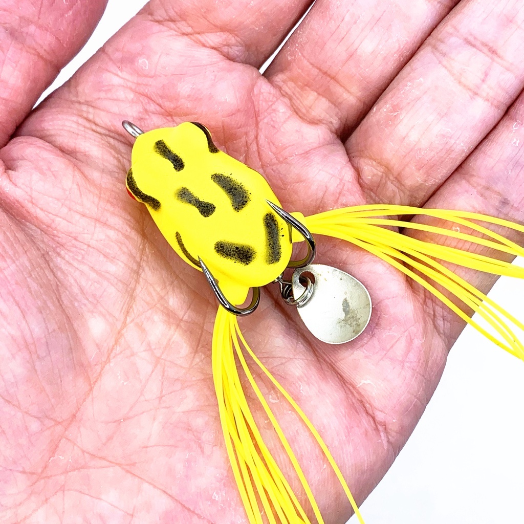 Mồi giả Mồi Câu Cá Giả Hình Con Ếch 2.5cm / 3g Super Frog Lure Mồi giả câu cá lóc/SoftFrog/Fishing Lure
