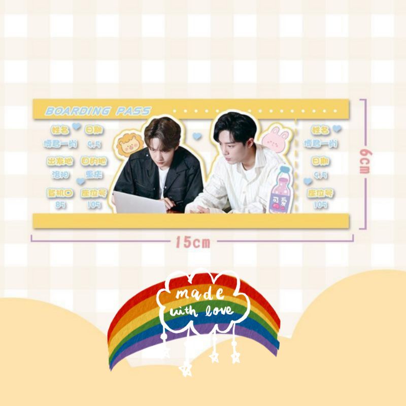 [Có sẵn] Set gift BJYX Bác Quân Nhất Tiêu combo Tiêu Chiến Vương Nhất Bác V04 | BigBuy360 - bigbuy360.vn