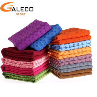 Khăn trải thảm tập Yoga, Gym Microfiber chống trượt, thấm mồ hôi Cực Tốt Galeco