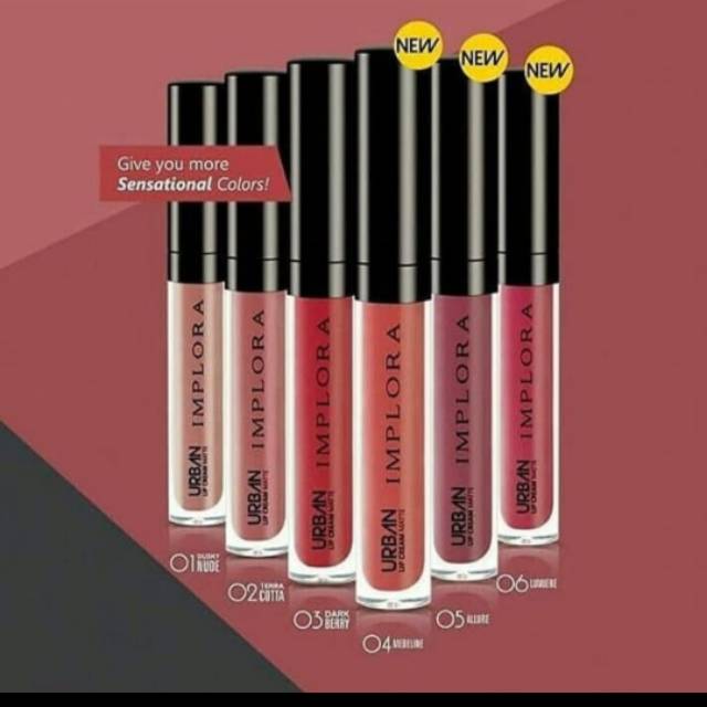 (hàng Mới Về) Son Môi Implora Dạng Kem Lì | BigBuy360 - bigbuy360.vn