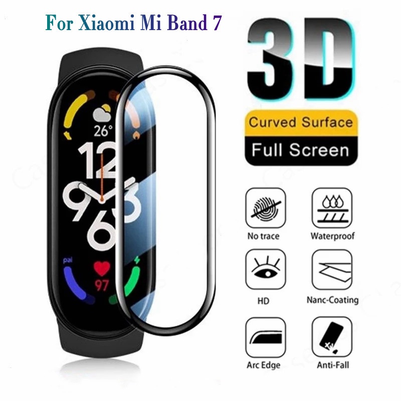 Miếng Dán Màn Hình 3D Chống Trầy Cho Xiaomi Mi Band 7/7NFC