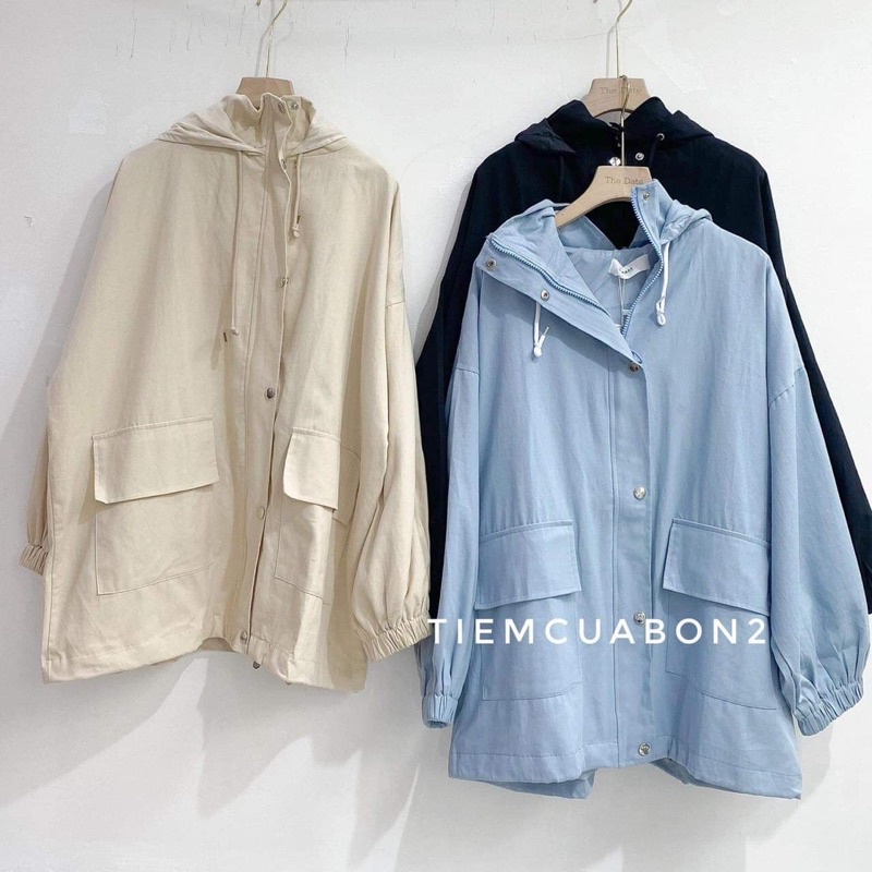 Áo khoác kaki mũ xinh - JUNclothing