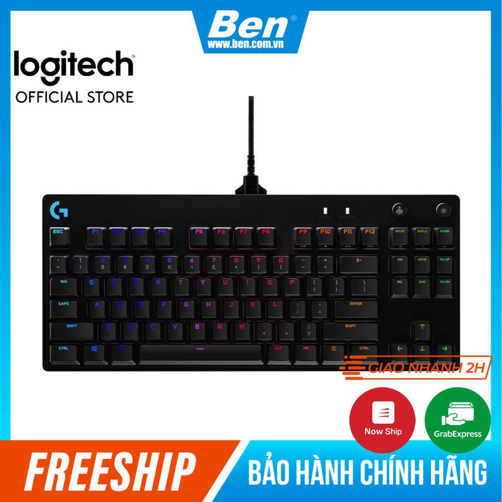 Bàn phím cơ gaming Logitech G PRO X - Bảo Hành Chính Hãng - BenComputer