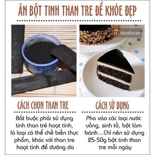 Bột tinh than tre 100gr