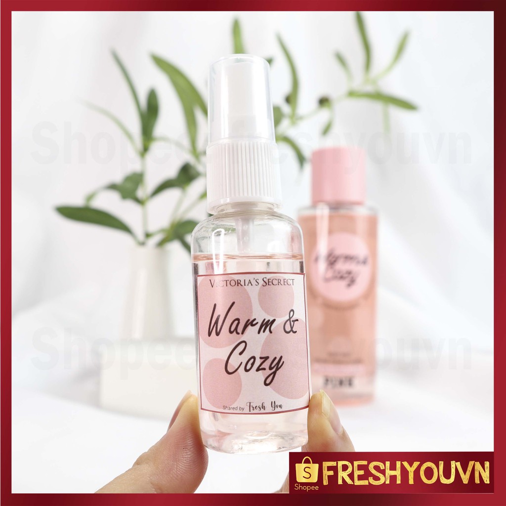 Warm & Cozy - Xịt thơm toàn thân body mist Victoria's Serect_ BST Signature / Pink - Ngọt | BigBuy360 - bigbuy360.vn