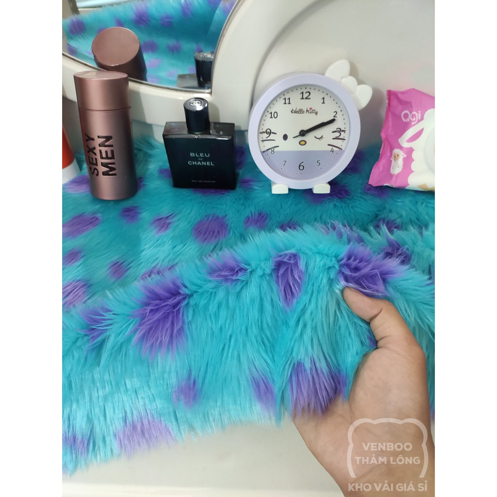 🌟 Thảm lông dài JAMES P. SULLIVAN | Trải sàn decor room | BigBuy360 - bigbuy360.vn