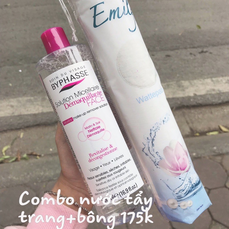 COMBO NƯỚC TẨY TRANG BYPHASSE 500ML