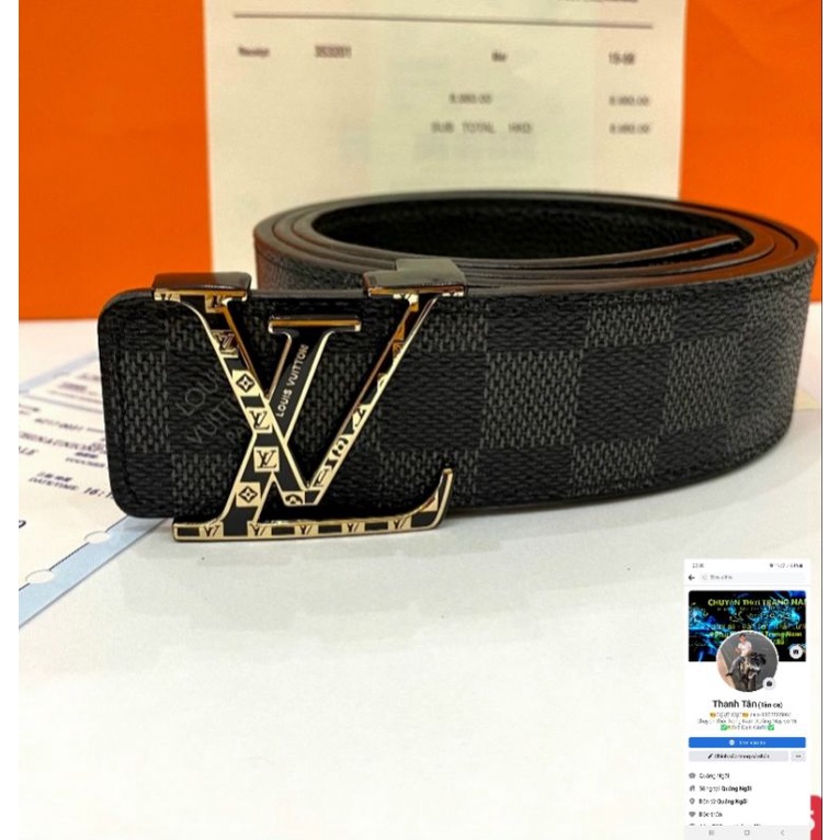 Thắt lưng nam dây nịt da đính đá