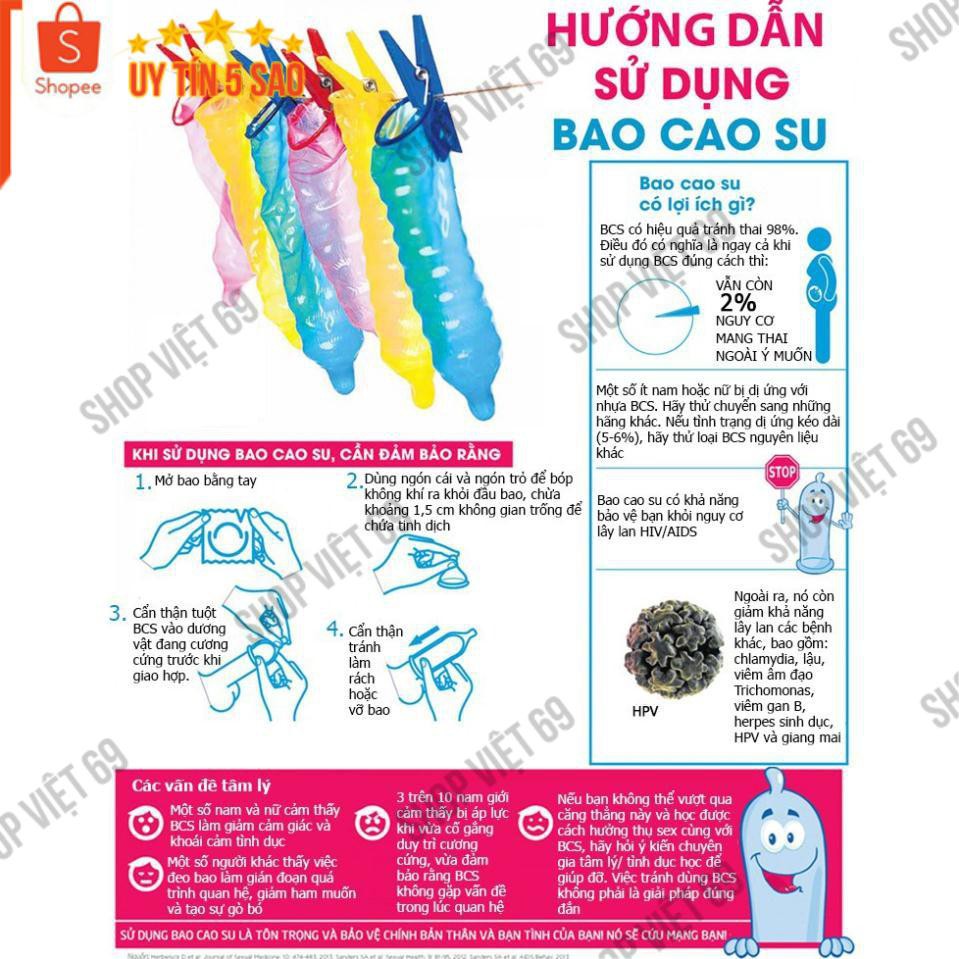 [CHÍNH HÃNG] BAO CAO SU Gân Gai AZODRA 4 IN 1 - HỘP 12CÁI, Chống Xuất Tinh Sớm Kéo Dài Thời Gian Quan Hệ