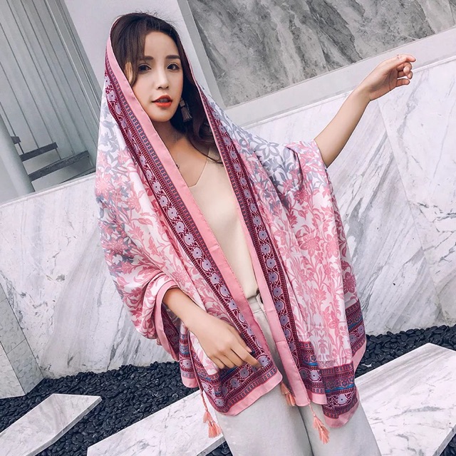 Khăn choàng du lịch biển Khăn choàng bohemian