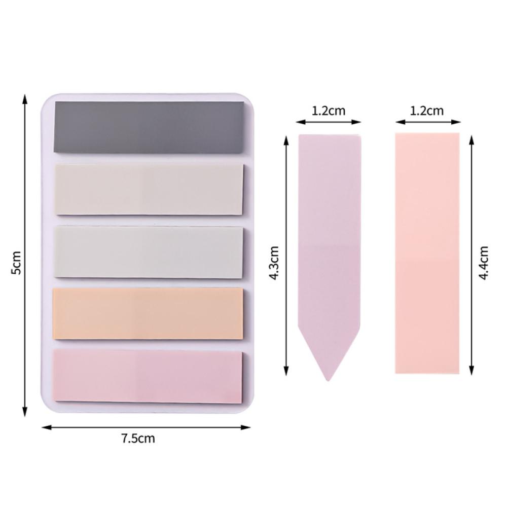 Bộ 100 Tờ Giấy Dán Ghi Chú Nhiều Màu Sắc F2Q9