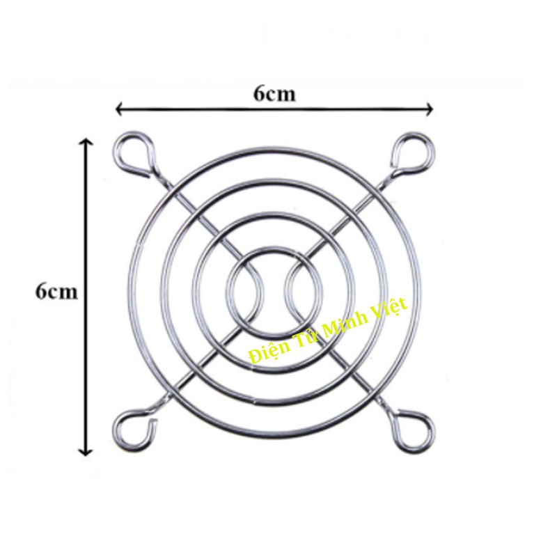 Lưới Bảo Vệ Quạt Tản Nhiệt Vuông