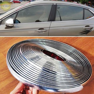 Cuộn nẹp trang trí ngoại thất ô tô mạ Crom (12mm dài 12m)