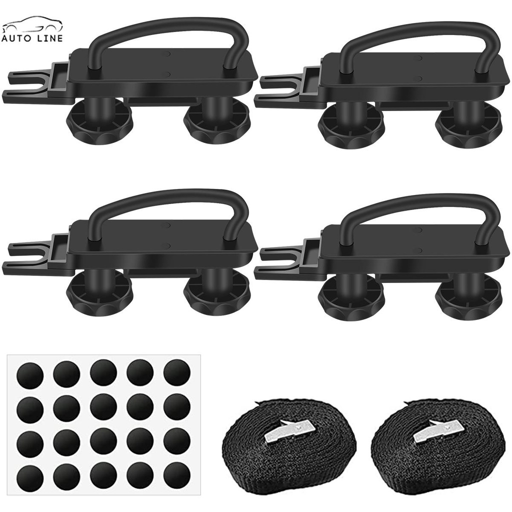 Bộ Kẹp Chữ U Gắn Nóc Xe Hơi Bền Bỉ Chuyên Dụng SHOPCYC7802