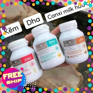 Dầu cá DHA Bio Island [FREE SHIP - 100% NỘI ĐỊA ÚC]  60v cho bé từ 7 tháng