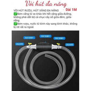 Dụng Cụ Bơm Hút Dài 1m Đa Năng