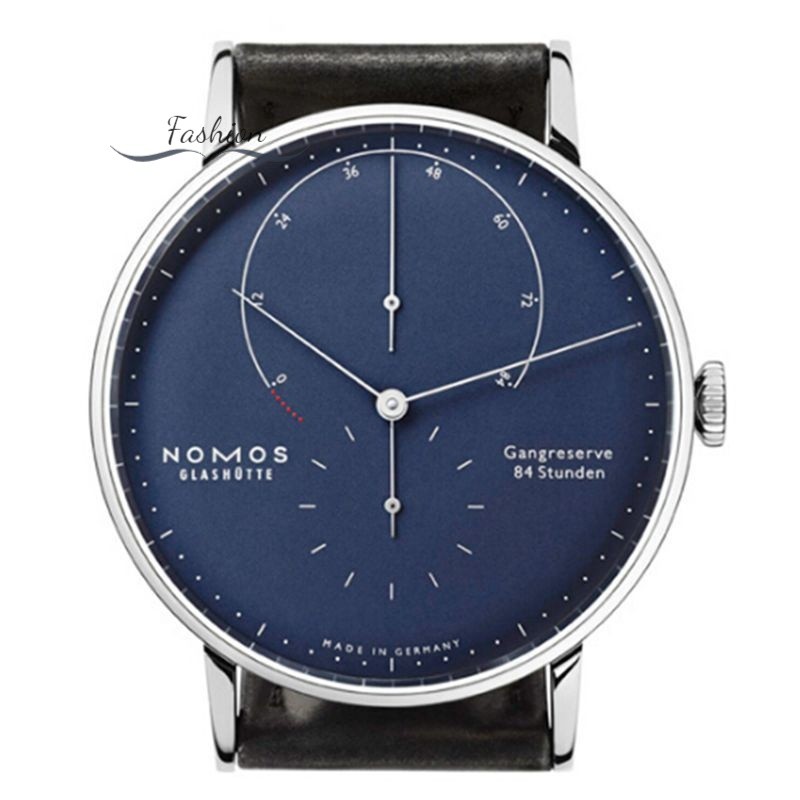 Fashion Watches Two High-Grade Needle Men Quartz Watch Nomos Blue Gold Surface Keyin Watch @vn
