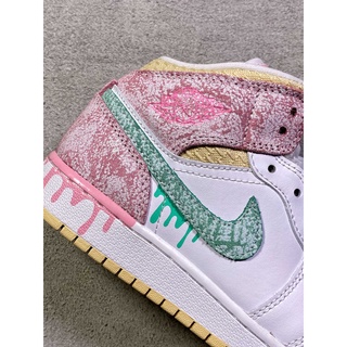 [ Hàng Vip ] Giày Air Jordan 1 Mid "Ice Cream"