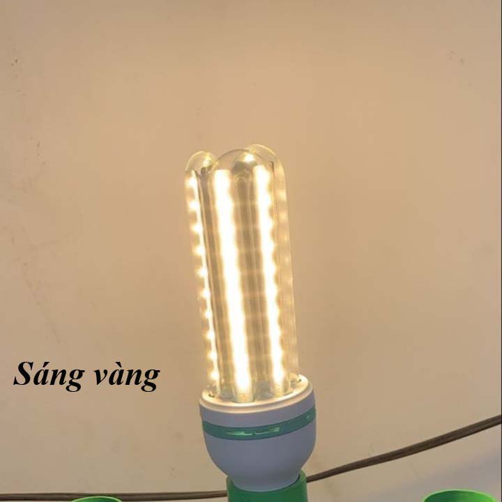 BÓNG ĐÈN LED CHỮ U 7W-9W. ÁNH SÁNG TRẮNG/VÀNG