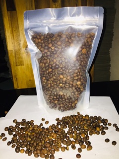 500g Cà phê Hạt Robusta rang mộc