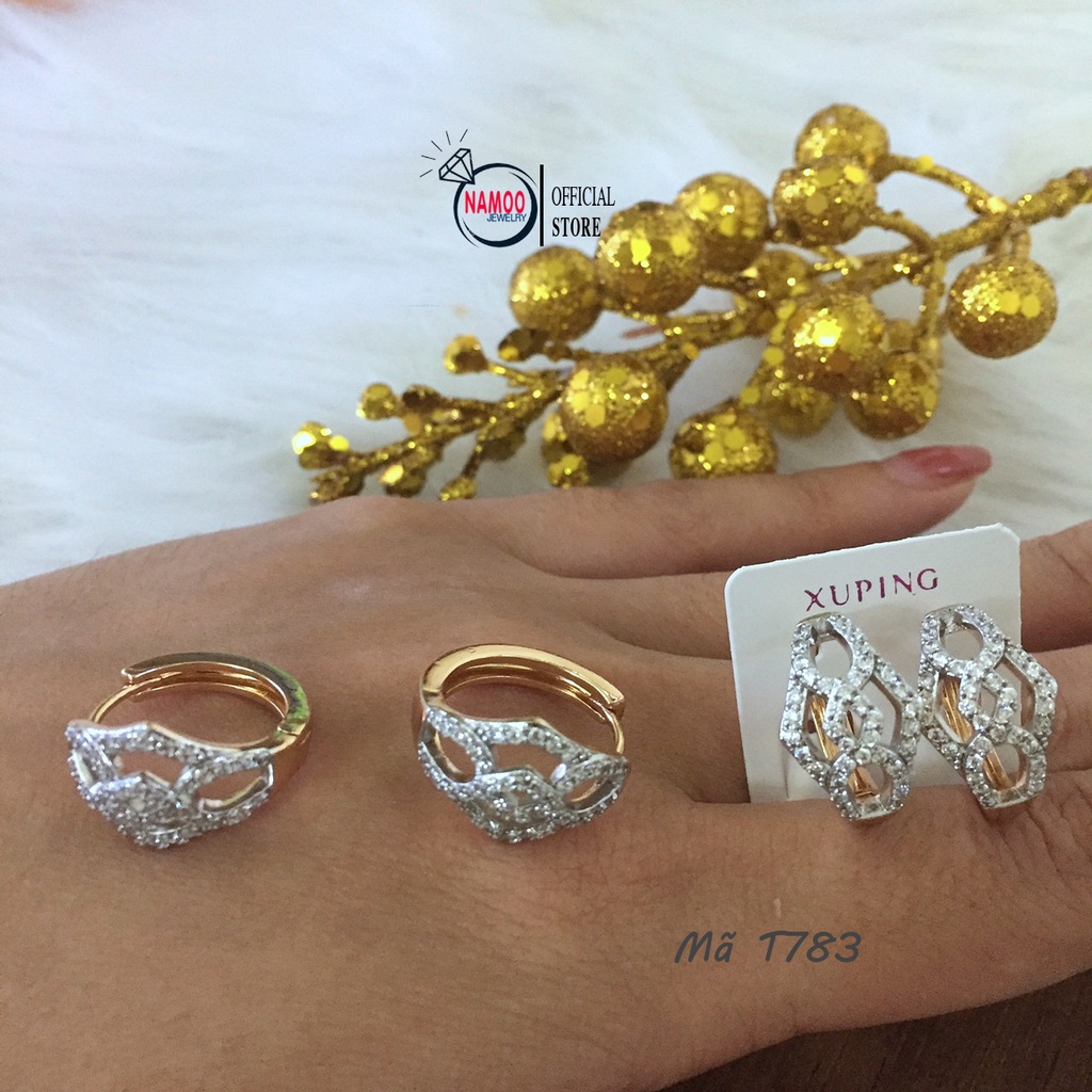 Khuyên Tai Nữ T783 Bền Màu Dùng Hàng Ngày Không Đen Gỉ