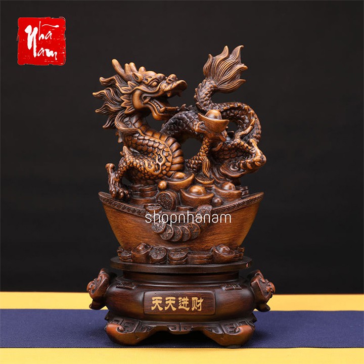 Tượng phi long rồng bay quà tặng trang trí nhà cửa vật phẩm phong thủy | BigBuy360 - bigbuy360.vn