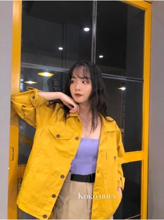 Áo Khoác Kaki Form Rộng
