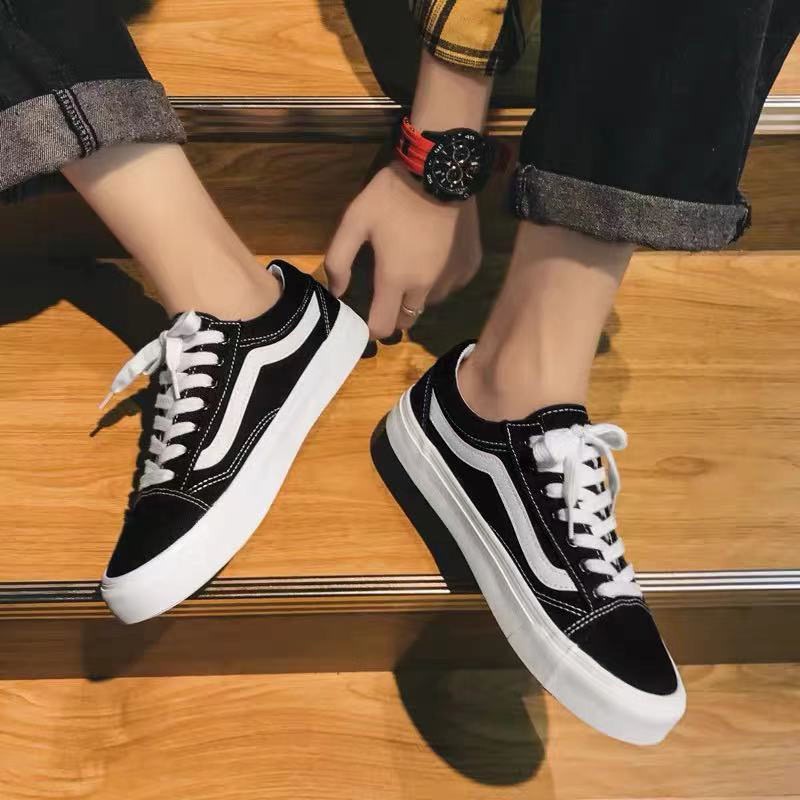 GIÀY 𝐕𝐀𝐍𝐒 VAULT OLD SKOOL MÀU ĐEN Giày thể thao nam nữ 2021 [ Full box bill ] | BigBuy360 - bigbuy360.vn