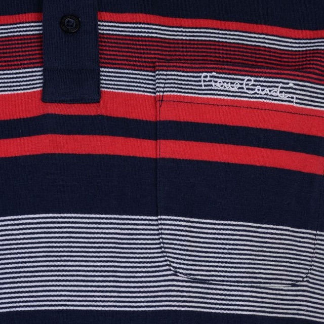 [Xa kho lỗ nghỉ bán] Áo thun Polo Pierre Cardin Navy/Red còn sz S