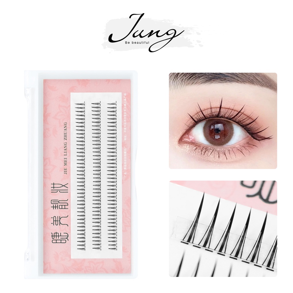 [JUNG] Hộp lông mi giả tự nhiên dáng chữ A (H)