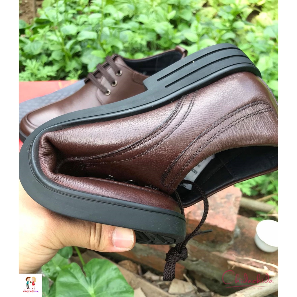 Giày công sở nam Royal Cobbler R326 siêu mềm, fom dáng đẹp, mặc các loại quần; size 39-43 (đen và nâu)
