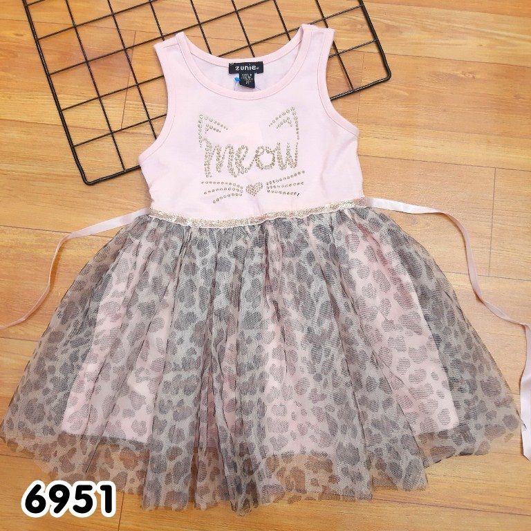 ĐẦM BÉ GÁI XÒE NHIỀU LỚP DỄ THƯƠNG ZUNIE CHO BÉ TỪ 13KG - 35KG (2)