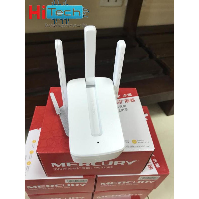 Bộ Kích Sóng Wifi Mercusys Repeater MW300RE 3 RÂU | BigBuy360 - bigbuy360.vn