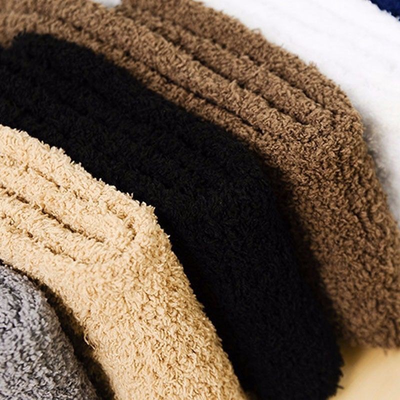 【Boutique】Chân tất cashmere mềm mại giữ ấm mùa đông chất lượng cao cho nam và nữ