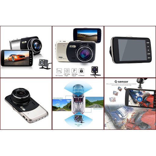 Camera hành trình các loại phù hợp cho xe ô tô con, xe tải, xe khách, xe, camera trước sau k3 giúp xế yêu an toàn