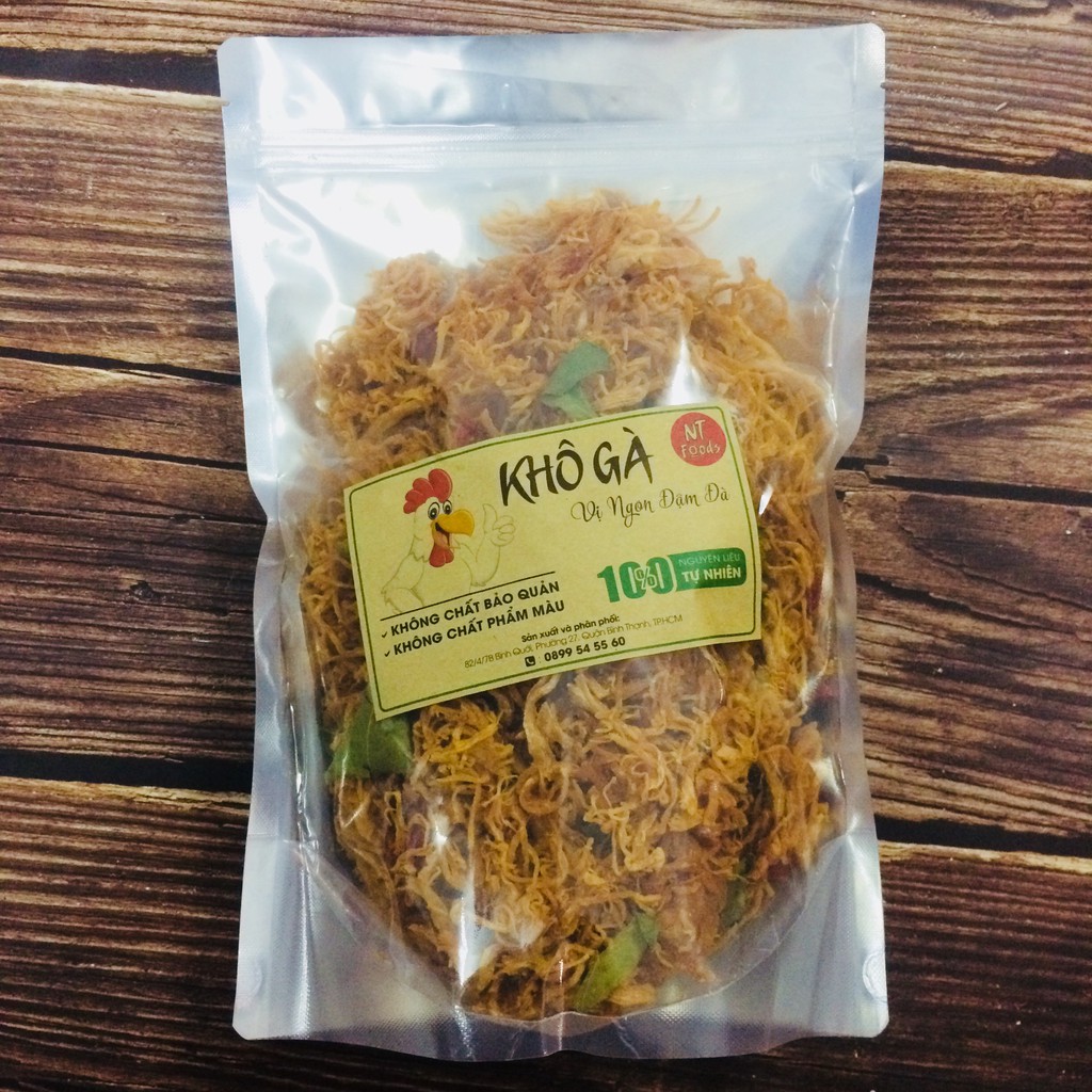 KHÔ GÀ LÁ CHANH 1KG