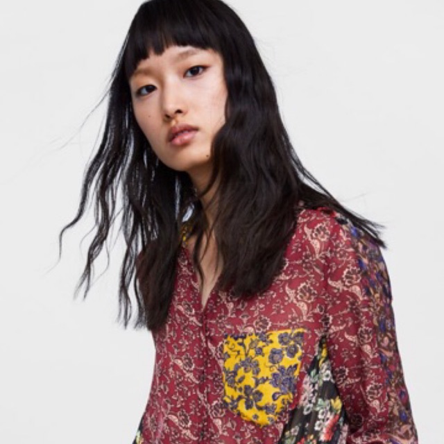 Váy lụa Zara Auth new tag
