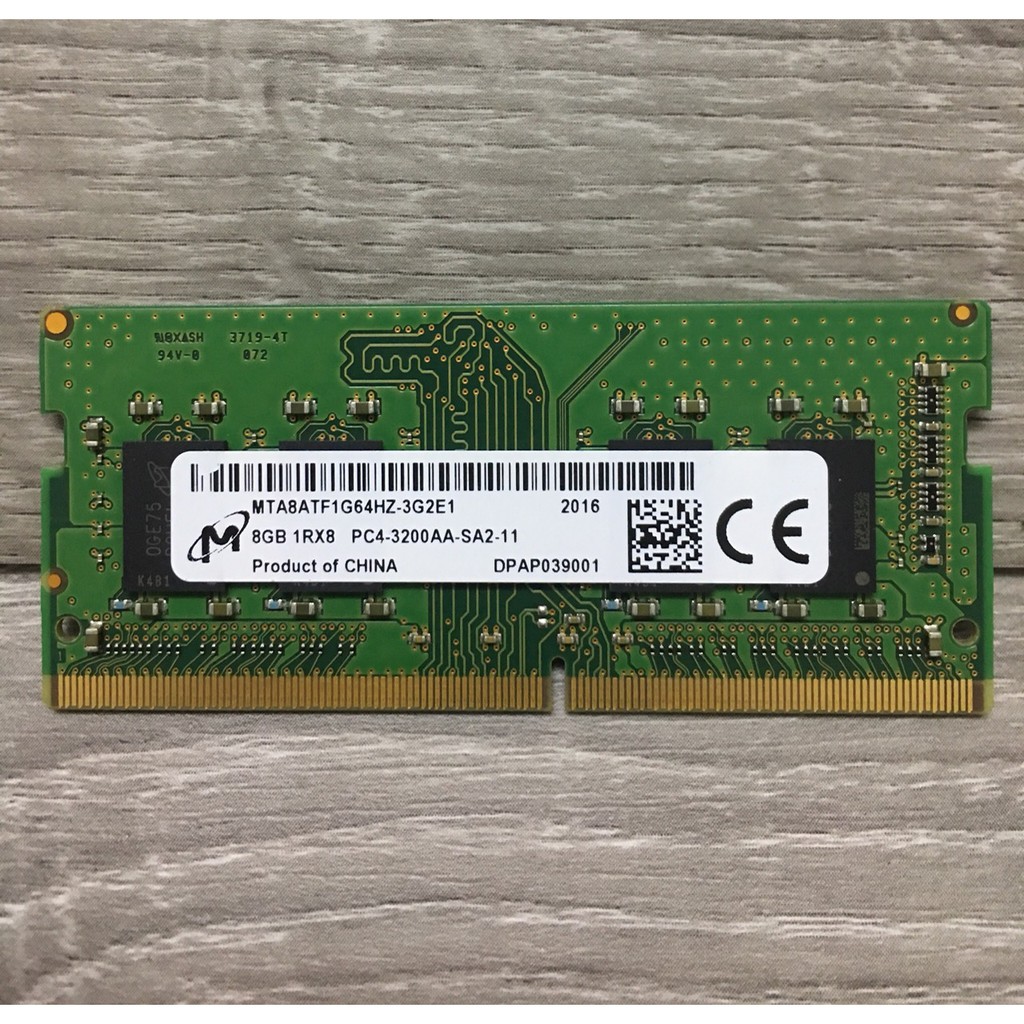 Ram DDR4 8GB Buss 3200 laptop | WebRaoVat - webraovat.net.vn