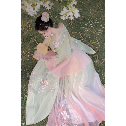 Hán phục Nam Bắc triều nữ-chính hãng Phượng Đài Khúc