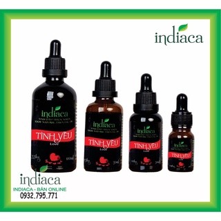 {TẶNG TÚI TREO SIZE 30ML TRỞ LÊN}Tinh Dầu Tình Yêu Thơm Phòng Nguyên Chất Cho Mọi Lứa Tuổi Hương Tươi Mát INDIACA TD16