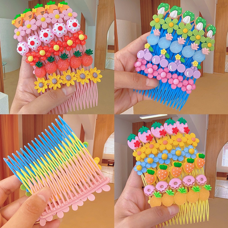Kẹp Tóc Hình Trái Cây Dễ Thương Cho Bé Gái